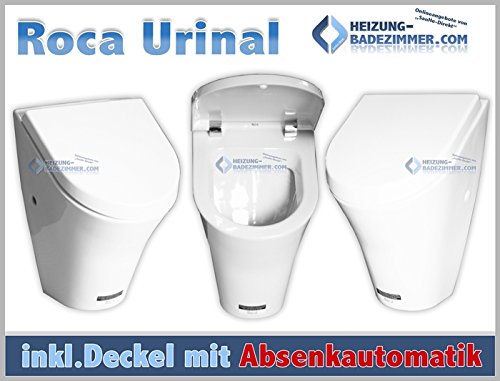 Urinal mit Deckel Roca Urinal Nexo inkl. Deckel mit Absenkautomatik | Zulauf von hinten - 2